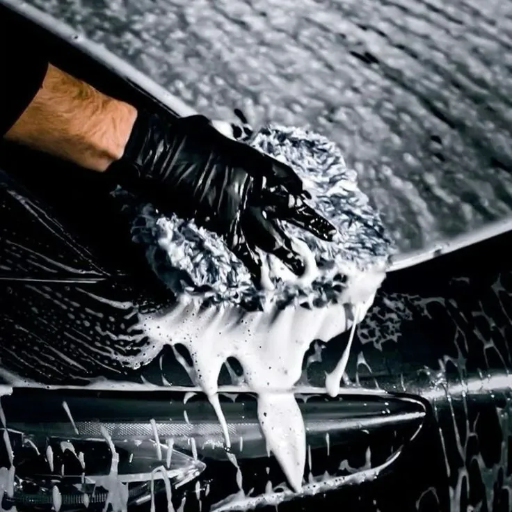 Detailing esterno auto professionale a Salerno - lavaggio anti-swirl a due secchi
