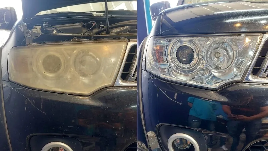 Restauro fari auto professionale a Salerno - trattamento fari opachi e ingialliti